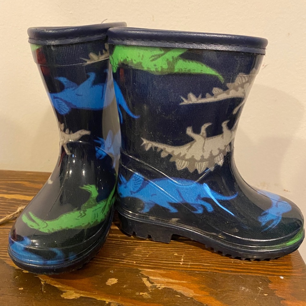 Toddler boy rain boots